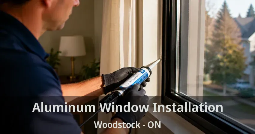 Aluminum Window Installation Woodstock - ON