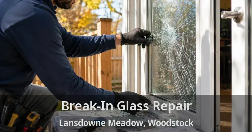 Break-In Glass Repair Lansdowne Meadow, Woodstock - ON