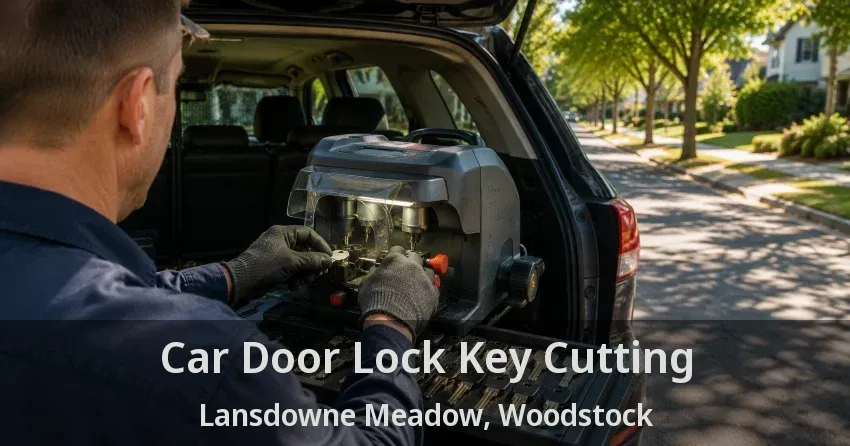 Car Door Lock Key Cutting Lansdowne Meadow, Woodstock - ON