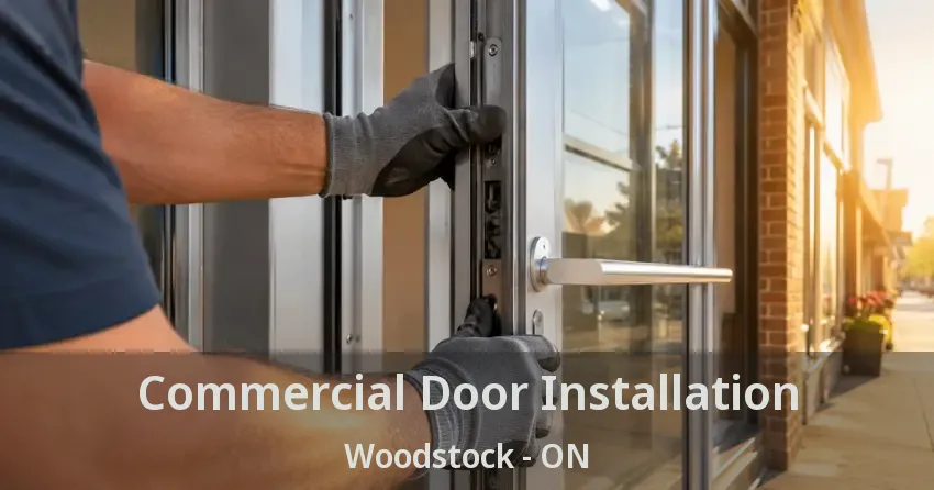 Commercial Door Installation Woodstock - ON