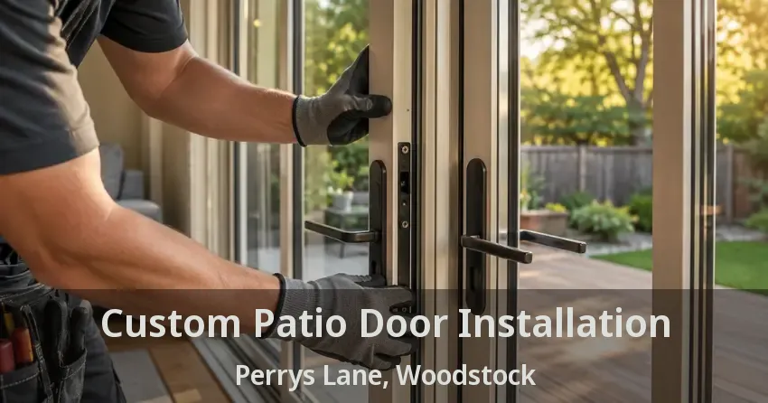Custom Patio Door Installation Perrys Lane, Woodstock - ON