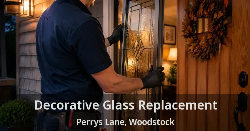 Decorative Glass Replacement Perrys Lane, Woodstock - ON