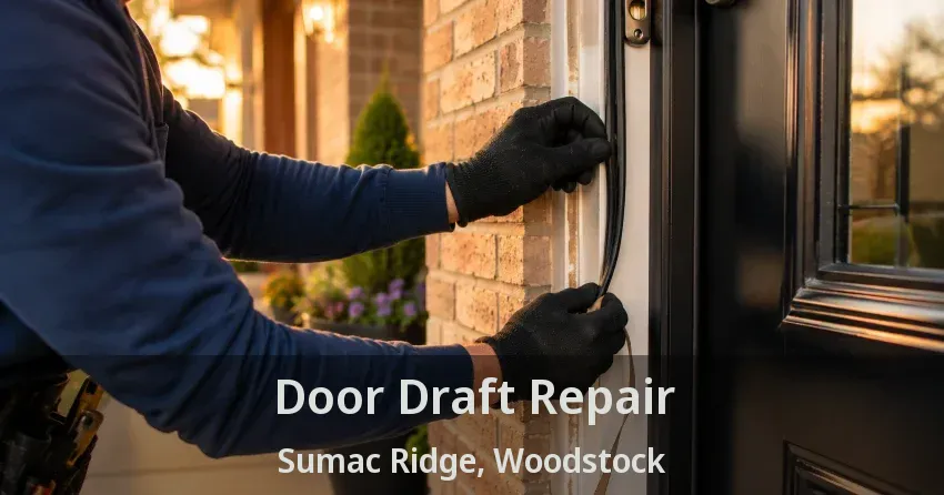 Door Draft Repair Sumac Ridge, Woodstock - ON