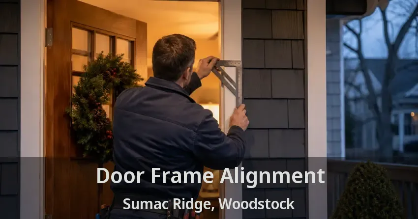 Door Frame Alignment Sumac Ridge, Woodstock - ON