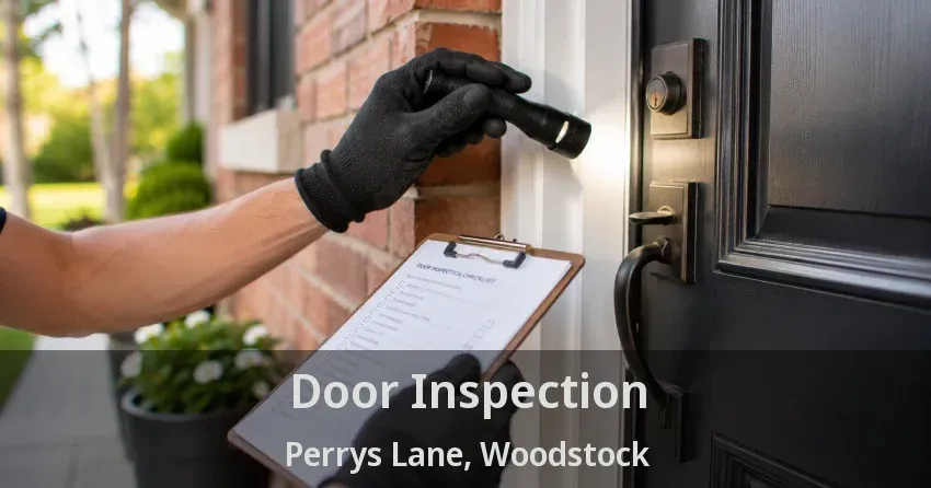 Door Inspection Perrys Lane, Woodstock - ON