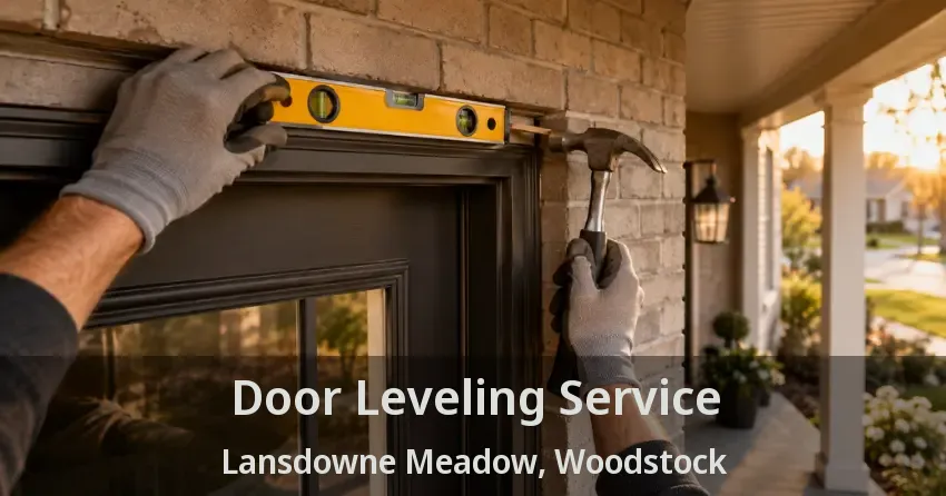 Door Leveling Service Lansdowne Meadow, Woodstock - ON