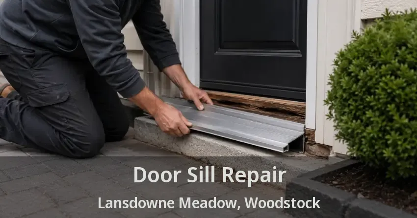 Door Sill Repair Lansdowne Meadow, Woodstock - ON