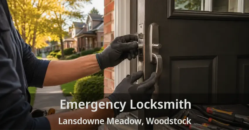 Emergency Locksmith Lansdowne Meadow, Woodstock - ON
