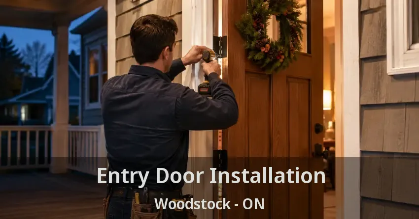Entry Door Installation Woodstock - ON