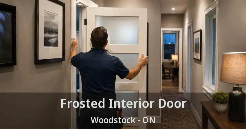Frosted Interior Door Woodstock - ON