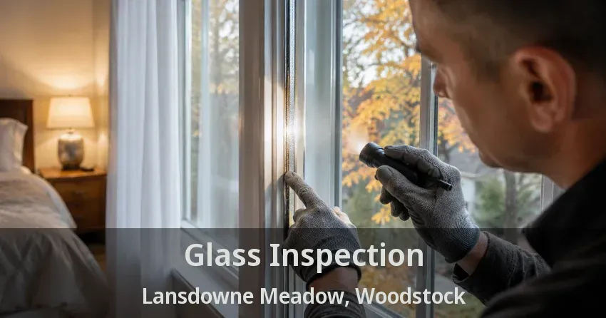 Glass Inspection Lansdowne Meadow, Woodstock - ON