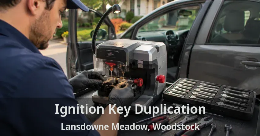 Ignition Key Duplication Lansdowne Meadow, Woodstock - ON