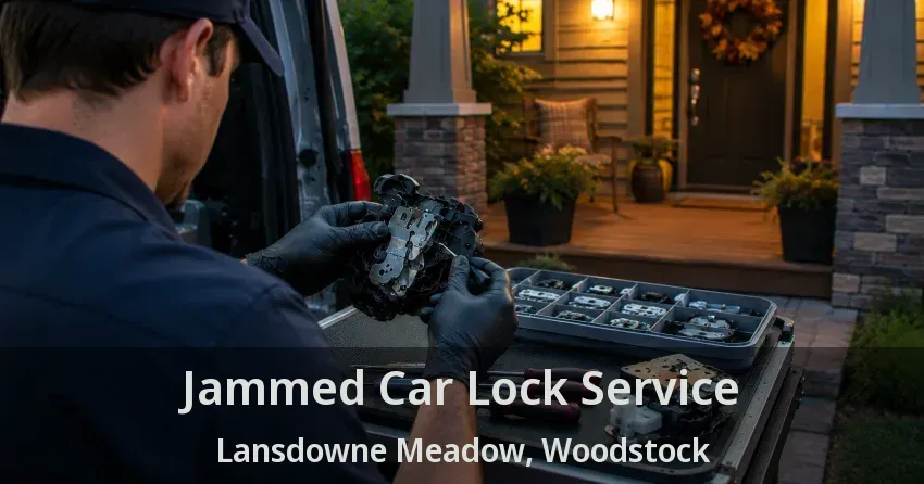 Jammed Car Lock Service Lansdowne Meadow, Woodstock - ON