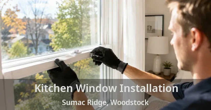 Kitchen Window Installation Sumac Ridge, Woodstock - ON