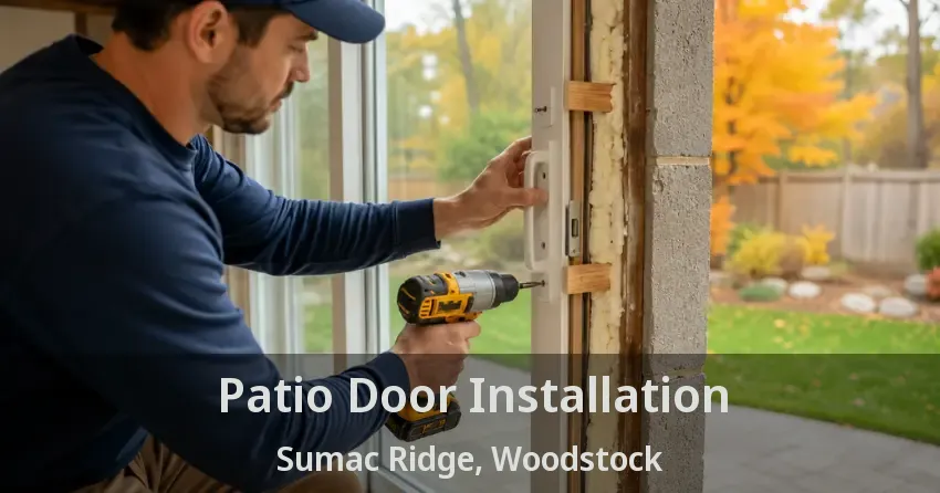 Patio Door Installation Sumac Ridge, Woodstock - ON