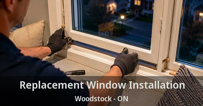 Replacement Window Installation Woodstock - ON