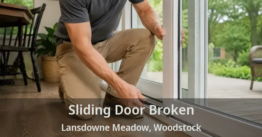 Sliding Door Broken Lansdowne Meadow, Woodstock - ON
