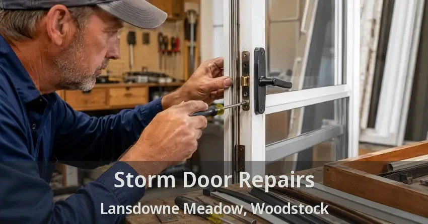 Storm Door Repairs Lansdowne Meadow, Woodstock - ON