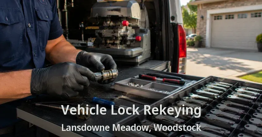 Vehicle Lock Rekeying Lansdowne Meadow, Woodstock - ON