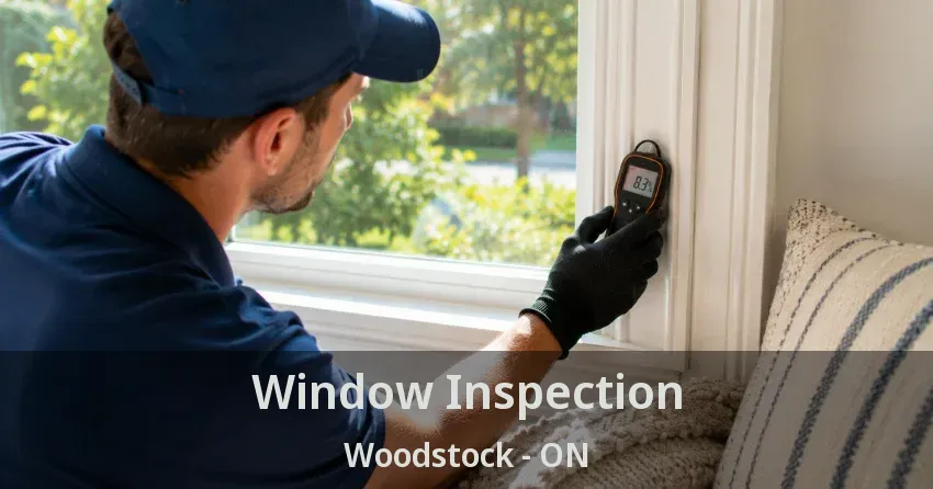 Window Inspection Woodstock - ON