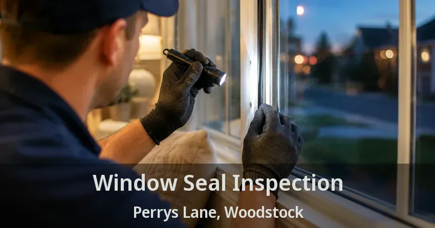 Window Seal Inspection Perrys Lane, Woodstock - ON