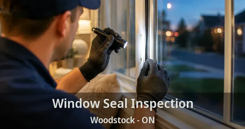 Window Seal Inspection Woodstock - ON