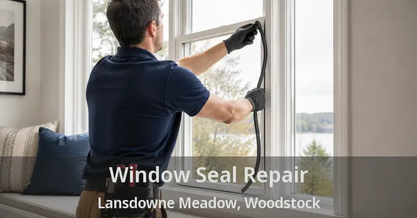 Window Seal Repair Lansdowne Meadow, Woodstock - ON