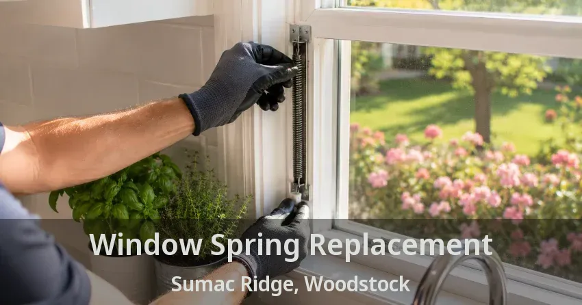 Window Spring Replacement Sumac Ridge, Woodstock - ON
