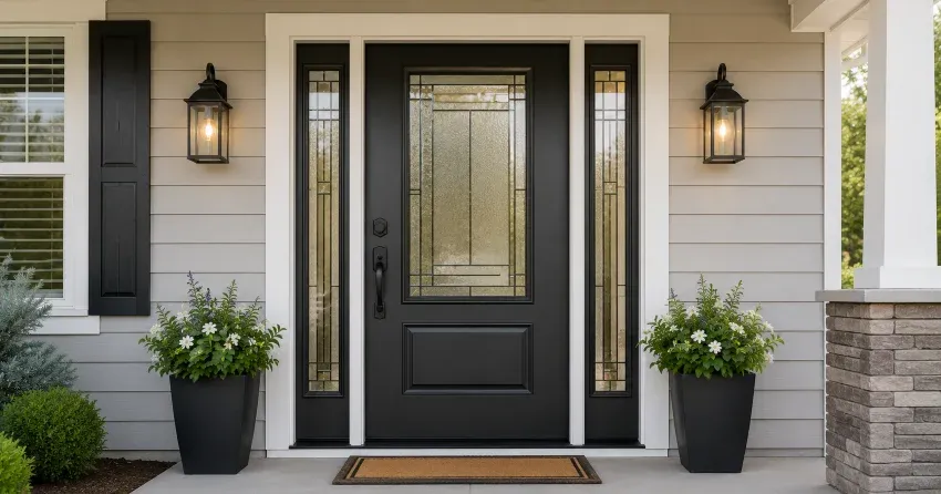 full door replacement installation in Woodstock