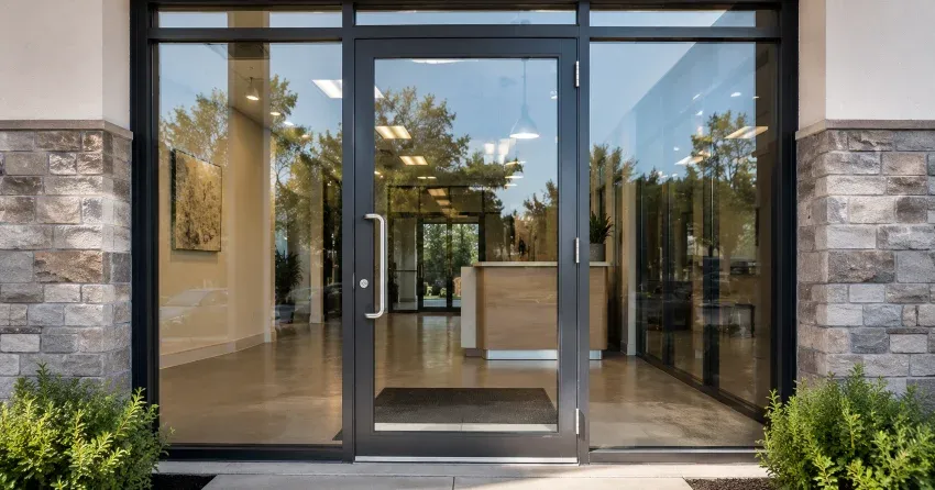 glass door installation sliding patio door in Sumac Ridge, Woodstock