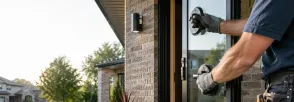 Glass Door Installation Sumac Ridge, Woodstock