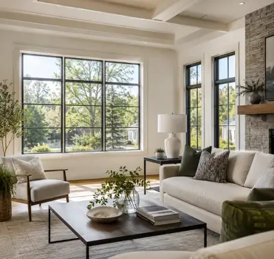 Completed interior project by Windows & Doors Woodstock